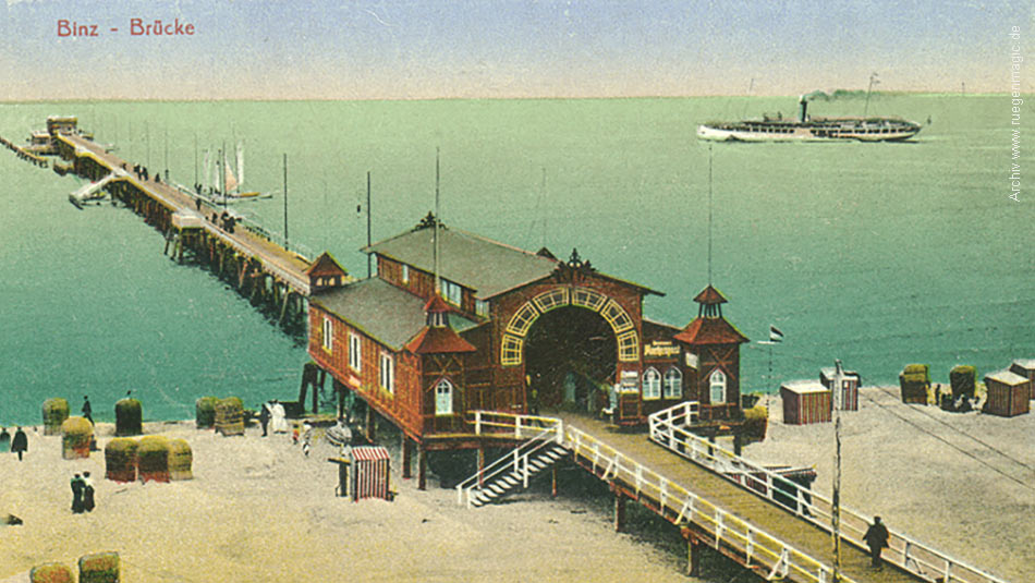 Binzer Seebrücke 1902