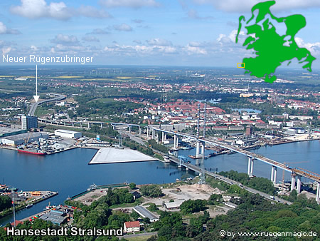 Luftaufnahme Stralsund 