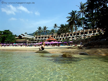 Karon Beach on Das Karon Beach Resort In Karon Auf Der Insel Phuket