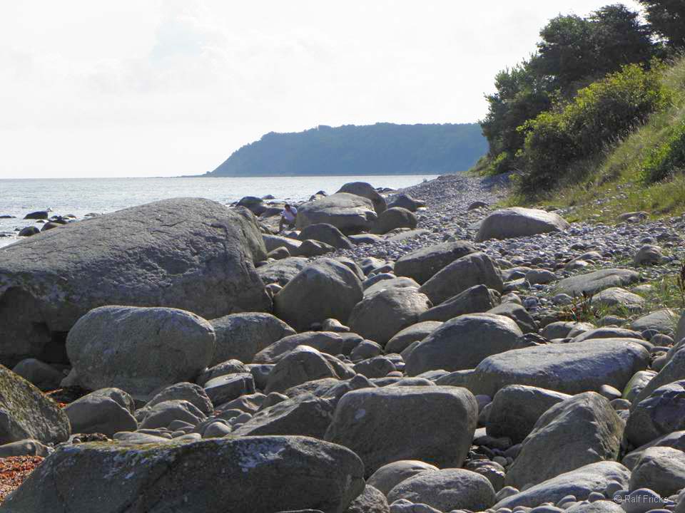 Der Steinstrand am Kap Arkona