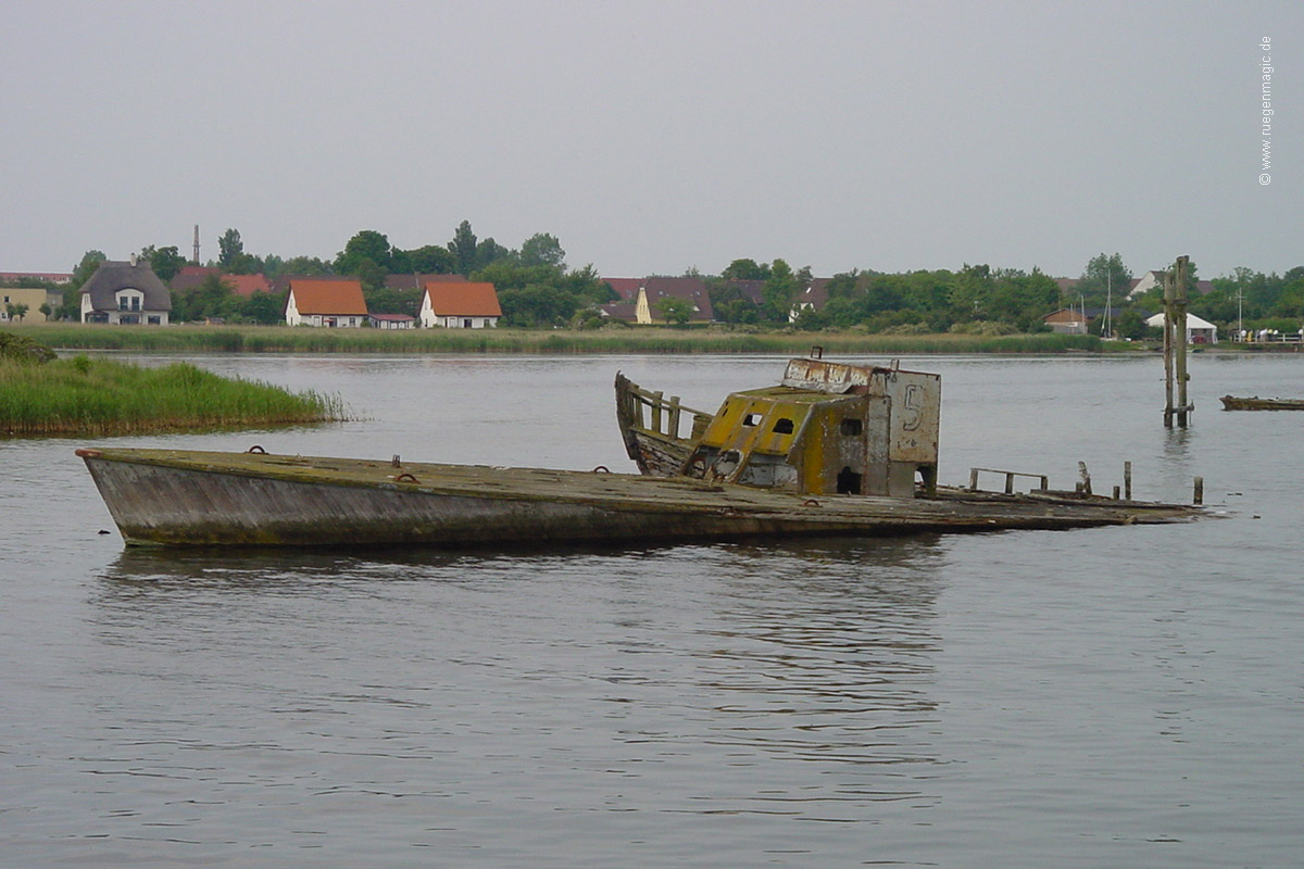 Wrack eines TS-Boot (Projekt 183) in Dranske (2016)