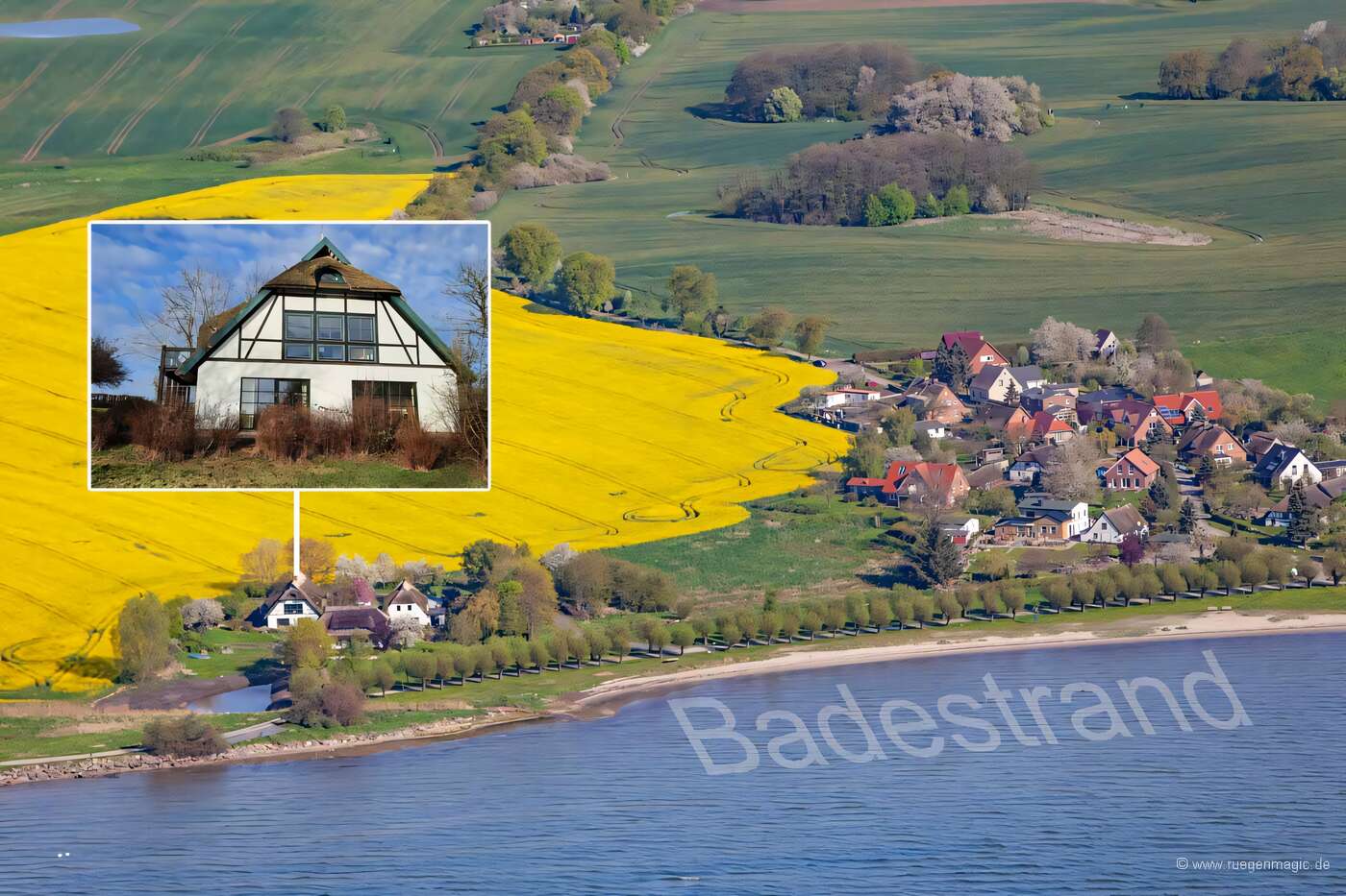 Neuendorf mit Lage der des Hauses