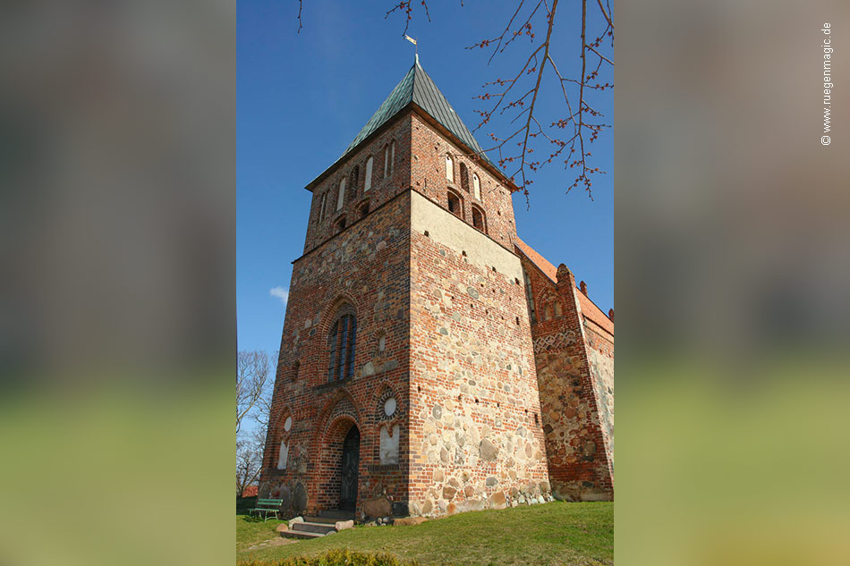 Kirchturm der St.-Pauli-Kirche in Bobbin