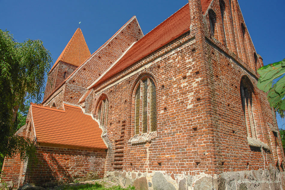 Backsteinkirche aus dem 15. Jahrhundert