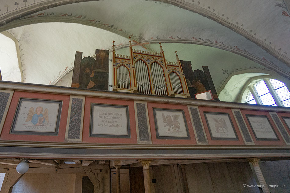 Orgel der Stralsunder Orgelbaufirma Mehmel