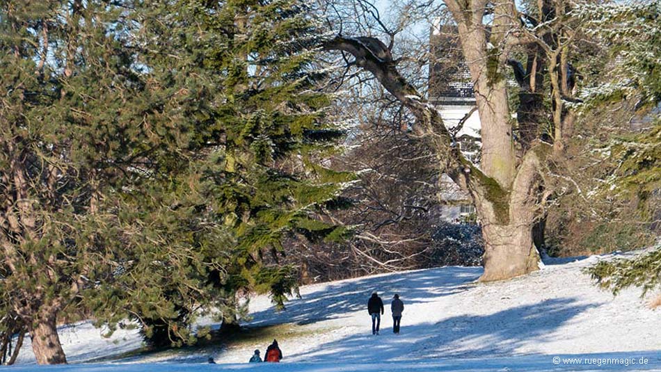 Putbusser Park im Winter