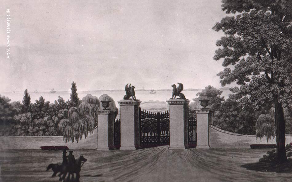 Historischer Eingang zum Putbusser Park