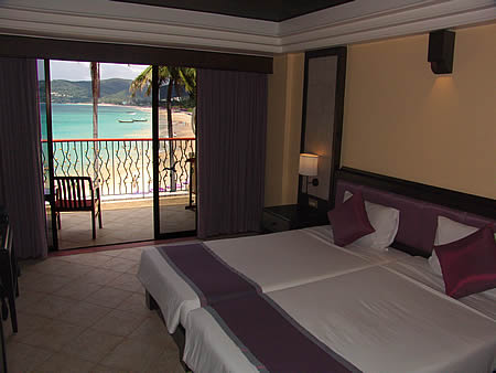Unser Zimmer im Karon Beach Resort auf der Insel Phuket