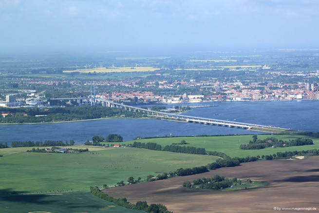 Rügendamm und Rügenbrücke - die Überquerungen zur Insel Rügen