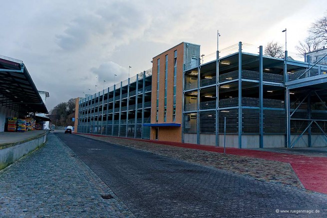 Parkhaus Sassnitz - Eröffnung des Parkhauses am Stadthafen
