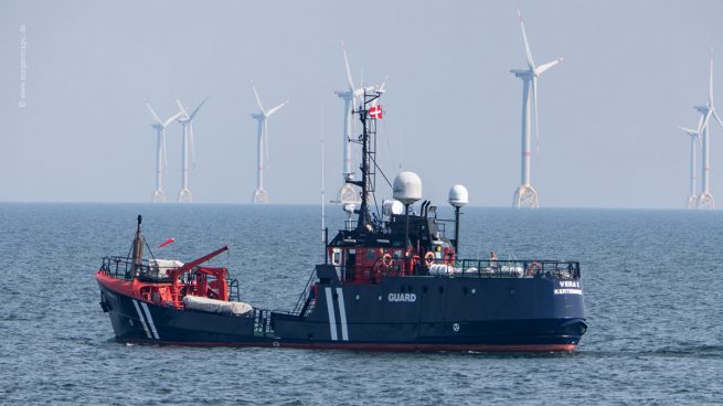 Dänisches Offshore Mehrzweckschiff