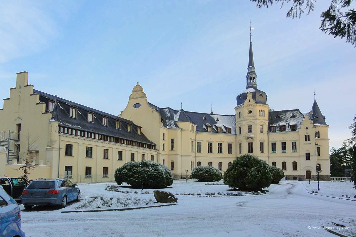 Schlosshotel Ralswiek im Winter