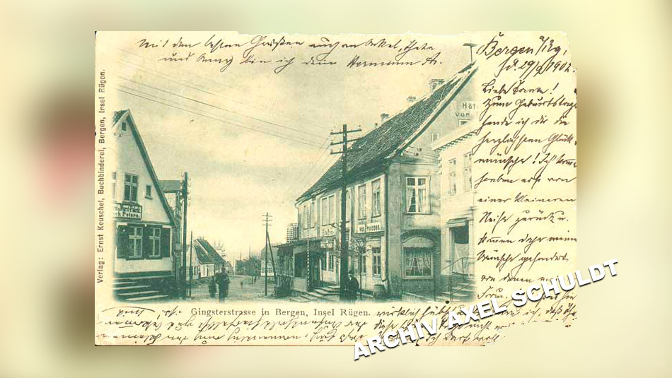 1902 – Ehemalige Gingster Straße 