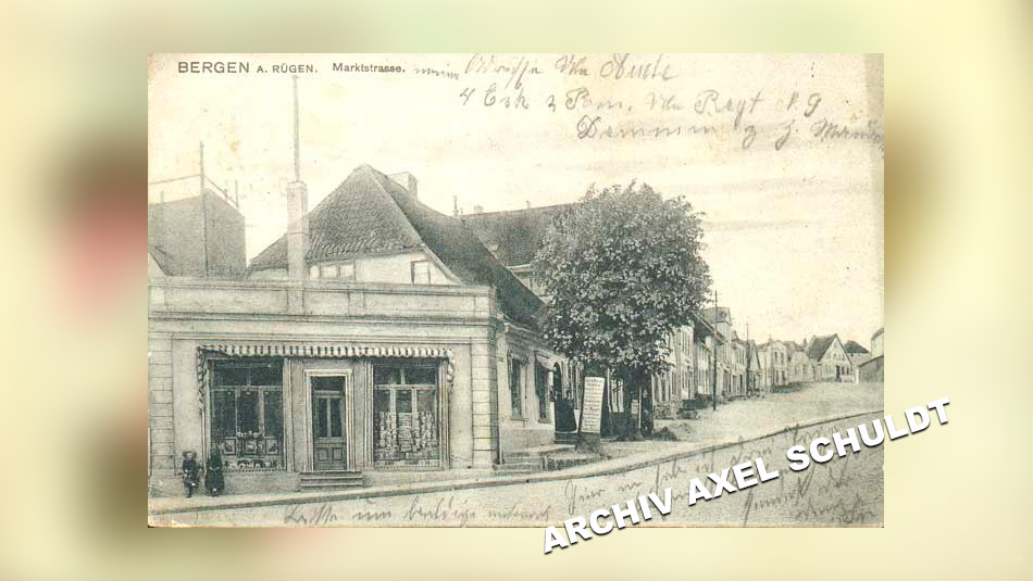 1889 – Blick in die Marktstraße 