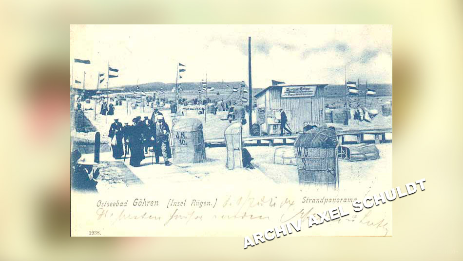 1938 – das Strandleben in Göhren 