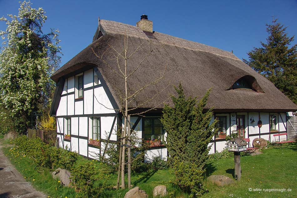 Reetdachhaus im Ortskern