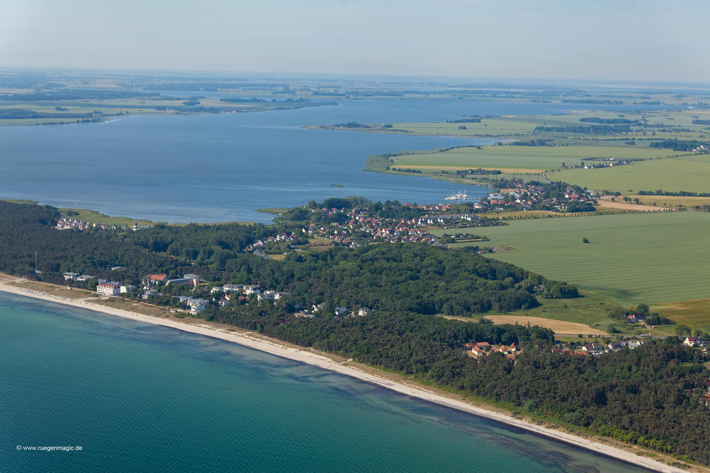 Luftaufnahme von Juliusruh auf Rügen
