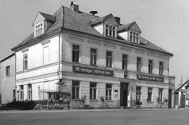Rathaus Putbus 1960