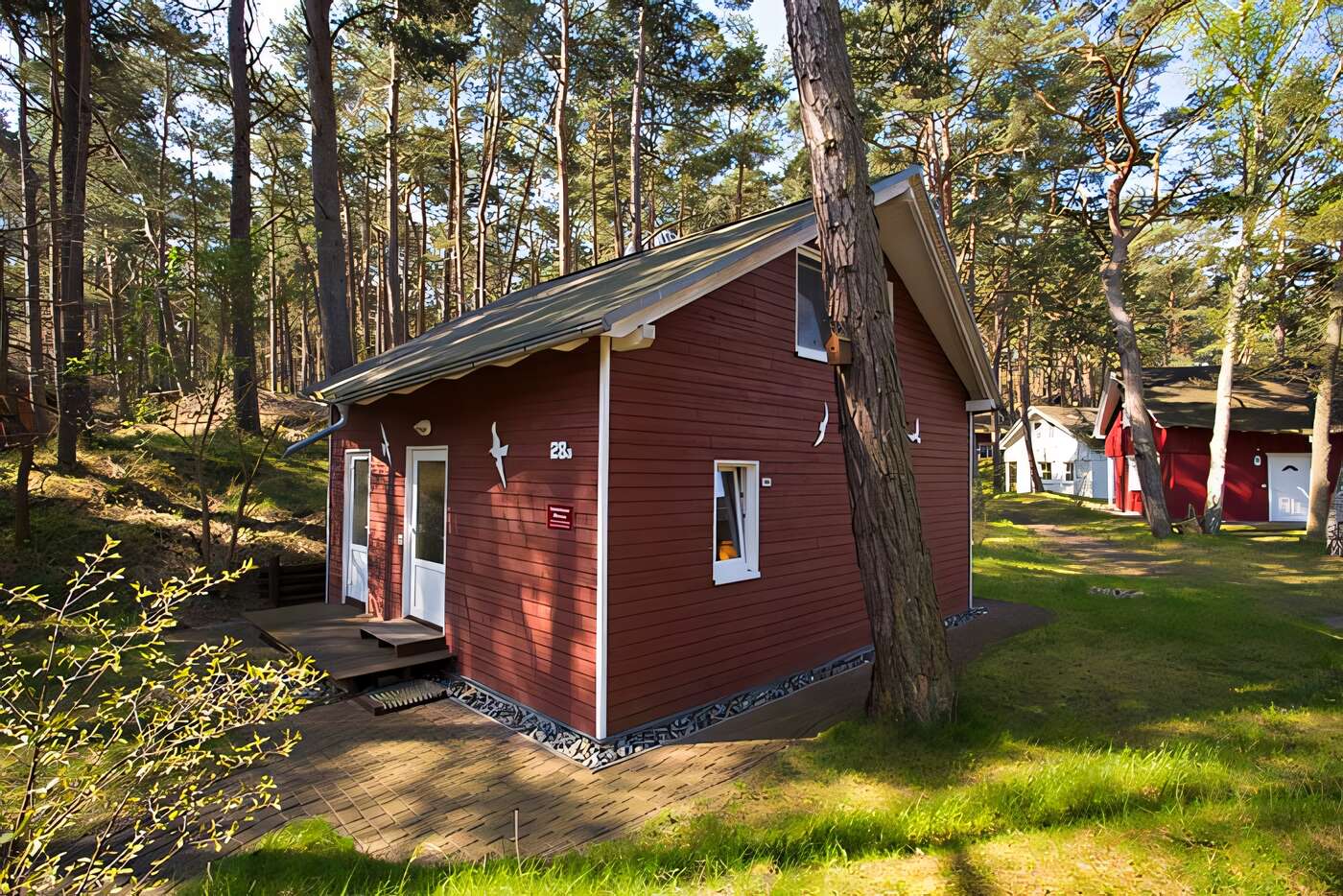 Das Ferienhaus im skandinavischen Stil